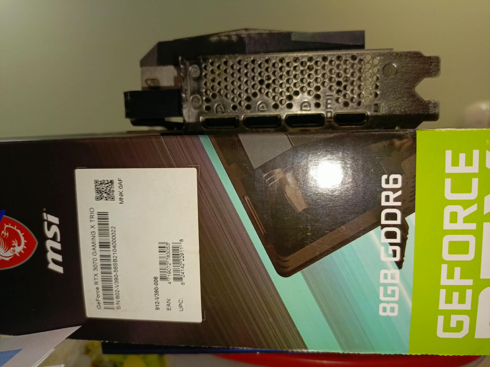 MSI RTX 3070 - 1
